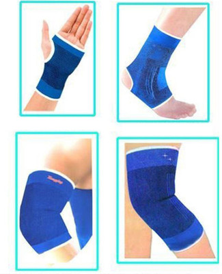 Crown Combo of Knee , Elbow, Ankle and palm Supports Palm, Elbow & Ankle Support(Blue
Crown Combo of Knee , Elbow, Ankle and palm Supports Palm, Elbow & Ankle Support(Blue