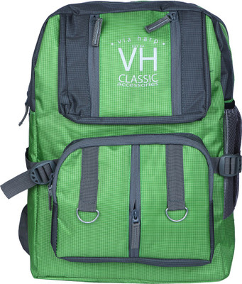 Via Harp Tokyo 12 L Laptop Backpack(Green)