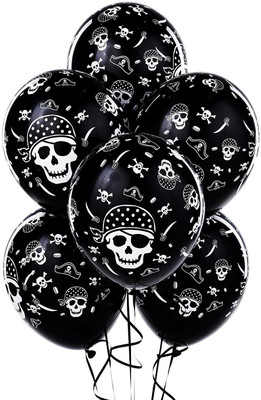 Shop Online Printed Theme My Party Latex Balloons Pack of 10 - Pirate Balloon(Black, Pack of 10)
Shop Online Printed Theme My Party Latex Balloons Pack of 10 - Pirate Balloon(Black, Pack of 10)