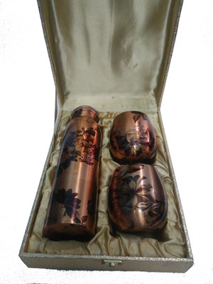 ORNATE 3 - Piece Bar Set(Copper)
