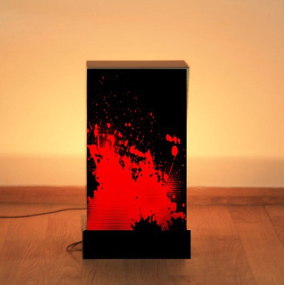 KubiCo Home Decor Modern Decorative Lamp - Dexter Night Lamp(45 cm, Red)