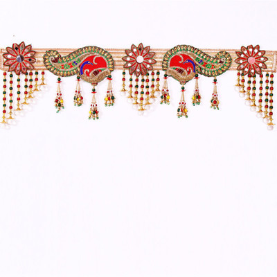 Creativity Centre Creativity Creations Exclusive Pair of Peacock Zari Work Door Hanging Toran
Creativity Centre Creativity Creations Exclusive Pair of Peacock Zari Work Door Hanging Toran