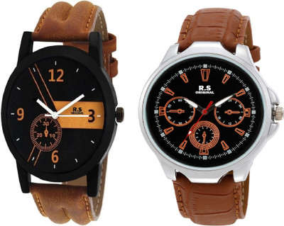 R S Original DIWALI DHAMAKA OFFER BLACK AND BLACK DIAL DATE & TME SET OF 2 RSO-28 Watch - For Men
R S Original DIWALI DHAMAKA OFFER BLACK AND BLACK DIAL DATE & TME SET OF 2 RSO-28 Watch - For Men