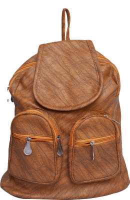 ANKIT TRADERS AT110 2 L Backpack(Brown)