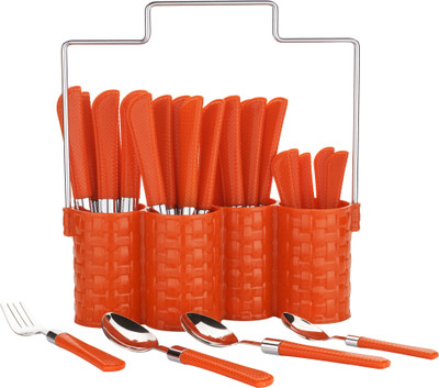 Doma Doma Emperor 24 pic. Cutlery set Orenge Stainless Steel, Plastic Cutlery Set(Pack of 25)
Doma Doma Emperor 24 pic. Cutlery set Orenge Stainless Steel, Plastic Cutlery Set(Pack of 25)