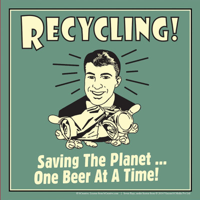 Aabhaas Wall Poster Recycling Saving The Planet One Beer At A Time Paper Print(12 inch X 18 inch, Rolled)
Aabhaas Wall Poster Recycling Saving The Planet One Beer At A Time Paper Print(12 inch X 18 inch, Rolled)
