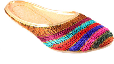 Glam World Women Multi_ Flats, Multi_4