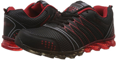 Bella Toes 1022-Black Red Sneakers For Men(Black, Red