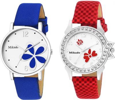 Mikado Multicolor flora and red butterfly combo watches for women and girls Watch - For Girls
Mikado Multicolor flora and red butterfly combo watches for women and girls Watch - For Girls