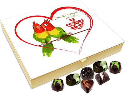 Chocholik Gift Box - From The Moment We Met I Love You Chocolate Box - 20pc Truffles(240 g)
Chocholik Gift Box - From The Moment We Met I Love You Chocolate Box - 20pc Truffles(240 g)
