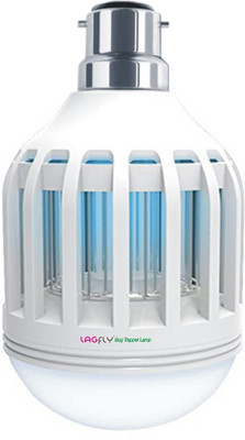 Lagfly Lagfly Pest blast 2 In 1 Ultimate Flying Bugs & Pest Killer & Control Energy Efficient 9W Led Bulb, Lures, Zaps & Kills Insects now with Indian Socket B22. Electric Insect Killer(Lantern)
Lagfly Lagfly Pest blast 2 In 1 Ultimate Flying Bugs & Pest Killer & Control Energy Efficient 9W Led Bulb, Lures, Zaps & Kills Insects now with Indian Socket B22. Electric Insect Killer(Lantern)
