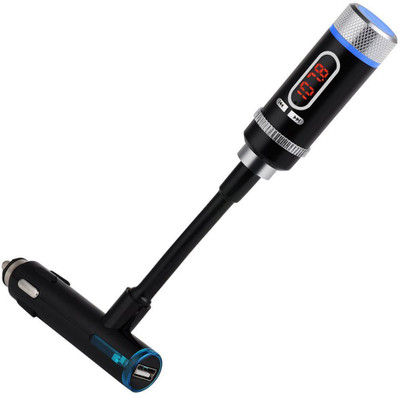 Mpow Streambot Y Wireless Bluetooth FM Transmitter Radio Adapter Handsfree Car Kit with Hands-Free Calling, Music Control, and Charging Port for iPhone 5S 5 5C 4S 4 iPod, Android cell phone, MP3 Players and other devices FM Radio(Black)
Mpow Streambot Y Wireless Bluetooth FM Transmitter Radio Adapter Handsfree Car Kit with Hands-Free Calling, Music Control, and Charging Port for iPhone 5S 5 5C 4S 4 iPod, Android cell phone, MP3 Players and other devices FM Radio(Black)
