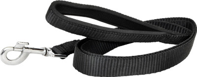 Leather Craft Dog Collar & Leash Dog Harness & Leash(, Black