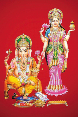 Aabhaas Wall Poster lord-ganesh-and-lakshmiji-bk- Paper Print(12 inch X 18 inch, Rolled)
Aabhaas Wall Poster lord-ganesh-and-lakshmiji-bk- Paper Print(12 inch X 18 inch, Rolled)