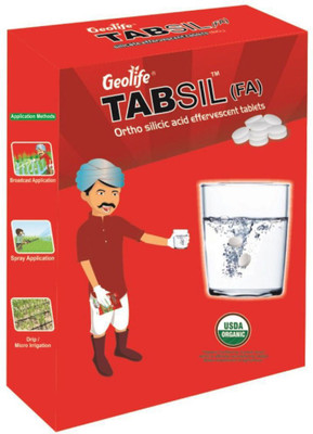 Geolife Tabsil FA (Silicate Effervescent Tablet) 100gms Tabsil FA 100gms Soil Manure(100 g Powder)
Geolife Tabsil FA (Silicate Effervescent Tablet) 100gms Tabsil FA 100gms Soil Manure(100 g Powder)