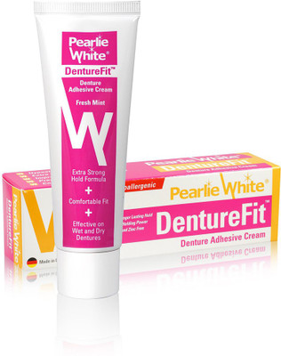 pearlie white Pearlie White DentureFit Denture Adhesive Cream Toothpaste(40 g)
pearlie white Pearlie White DentureFit Denture Adhesive Cream Toothpaste(40 g)