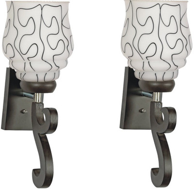 LOHIYA Wallchiere Wall Lamp(Pack of 2)