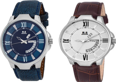 R S Original DIWALI DHAMAKA OFFER BLUE AND WHITE DIAL DATE & TIME SET OF 2 FOR BOYS RSO-45 Watch - For Men
R S Original DIWALI DHAMAKA OFFER BLUE AND WHITE DIAL DATE & TIME SET OF 2 FOR BOYS RSO-45 Watch - For Men