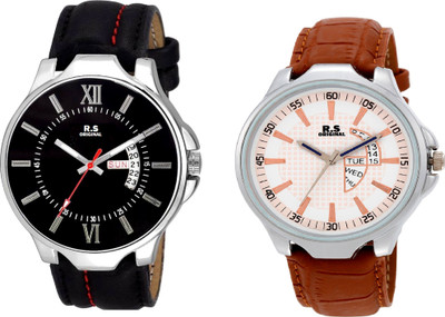 R S Original DIWALI DHAMAKA OFFER BLACK AND WHITE DIAL DATE & TIME SET OF 2 FOR BOYS RSO-39 Watch - For Men
R S Original DIWALI DHAMAKA OFFER BLACK AND WHITE DIAL DATE & TIME SET OF 2 FOR BOYS RSO-39 Watch - For Men