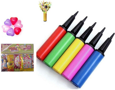 SMART SKILL CREATIVE HANDICRAFT - PARTY DECORATION COMBO PACK - 1 BALLON PACK 50 PIECES , 1 PARTY BOMB , 1 BALLOON PUMP(Set of 1)
SMART SKILL CREATIVE HANDICRAFT - PARTY DECORATION COMBO PACK - 1 BALLON PACK 50 PIECES , 1 PARTY BOMB , 1 BALLOON PUMP(Set of 1)