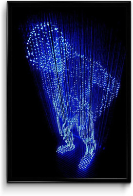 Aabhaas Wall Poster Cosmic Boy Paper Print(12 inch X 18 inch, Rolled)