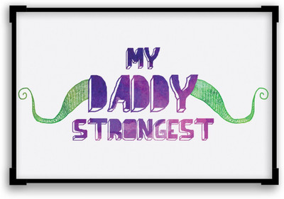 Wall Poster My Daddy Strongest Father's Day | Purple Typography Paper Print(12 inch X 18 inch, Rolled)
Wall Poster My Daddy Strongest Father's Day | Purple Typography Paper Print(12 inch X 18 inch, Rolled)