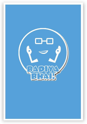 Akhuratha Wall Poster Badiya Bhai ! Desi Emotion Quirky Illustration Funny Humor Reactions Paper Print(12 inch X 18 inch, Rolled)
Akhuratha Wall Poster Badiya Bhai ! Desi Emotion Quirky Illustration Funny Humor Reactions Paper Print(12 inch X 18 inch, Rolled)