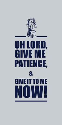 Aabhaas Wall Poster Oh Lord Give Me Patience Paper Print(12 inch X 18 inch, Rolled)
Aabhaas Wall Poster Oh Lord Give Me Patience Paper Print(12 inch X 18 inch, Rolled)