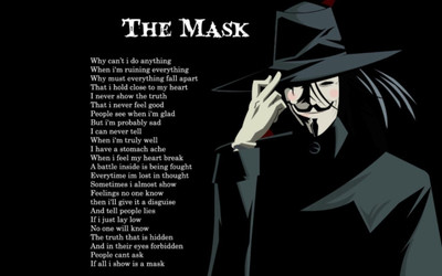 Akhuratha Wall Poster The Mask Paper Print(12 inch X 18 inch, Rolled)