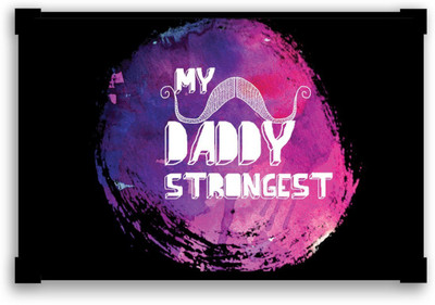 Akhuratha Wall Poster My Daddy Strongest Father's Day | Pink Typography Paper Print(12 inch X 18 inch, Rolled)
Akhuratha Wall Poster My Daddy Strongest Father's Day | Pink Typography Paper Print(12 inch X 18 inch, Rolled)