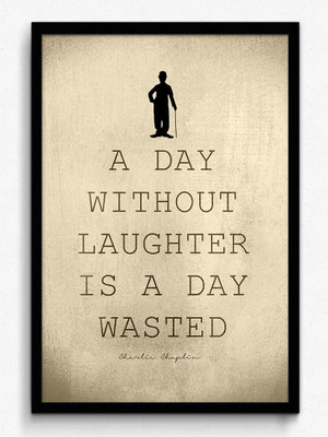 Aabhaas Wall Poster A Day without laughter is a day wasted Paper Print(12 inch X 18 inch, Rolled)
Aabhaas Wall Poster A Day without laughter is a day wasted Paper Print(12 inch X 18 inch, Rolled)