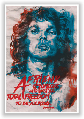 Aabhaas Wall Poster Jim Morrison A Friend is Someone Quote The Doors Music Legends and Bands Paper Print(12 inch X 18 inch, Rolled)
Aabhaas Wall Poster Jim Morrison A Friend is Someone Quote The Doors Music Legends and Bands Paper Print(12 inch X 18 inch, Rolled)