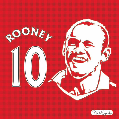 Aabhaas Wall Poster Rooney Paper Print(12 inch X 18 inch, Rolled)