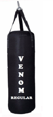 Venom REGULAR 4.5 FEET LONG, SYNTHETIC LEATHER MATERIAL , BLACK COLOR, UNFILLED WITH STRAPS Hanging Bag(4.5, 54 kg)
Venom REGULAR 4.5 FEET LONG, SYNTHETIC LEATHER MATERIAL , BLACK COLOR, UNFILLED WITH STRAPS Hanging Bag(4.5, 54 kg)