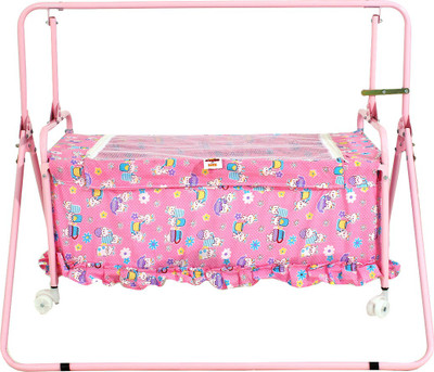 Furncoms 1033 Hanging Baby Cradle Bed with Mosquito Net Jhula Thottil, Pink(Pink)
Furncoms 1033 Hanging Baby Cradle Bed with Mosquito Net Jhula Thottil, Pink(Pink)