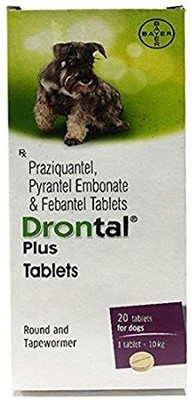 BAYER Drontal Plus Pet Dewormer(Dogs)