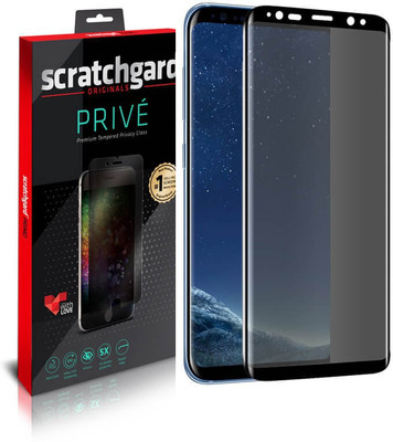 Scratchgard Screen Guard for Samusng Galaxy S8 Plus, Dark