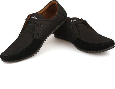 True Soles Casuals For Men(Black