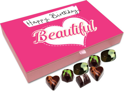 Chocholik Gift Box - Happy Birthday Beautiful Chocolate Box - 12pc Truffles(144 g)
Chocholik Gift Box - Happy Birthday Beautiful Chocolate Box - 12pc Truffles(144 g)