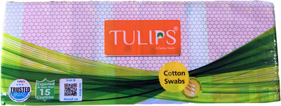 Tulips Tulips Cotton Buds (12 Pkts of 100 Buds)(12 Units)