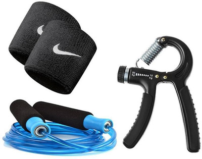 serveuttam Adjestable Hande Gripe-with bearing and Skipping Rope Gym & Fitness Kit
serveuttam Adjestable Hande Gripe-with bearing and Skipping Rope Gym & Fitness Kit