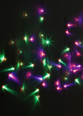 Little India 600 inch Red, Green, Blue Rice Lights(Pack of 1)