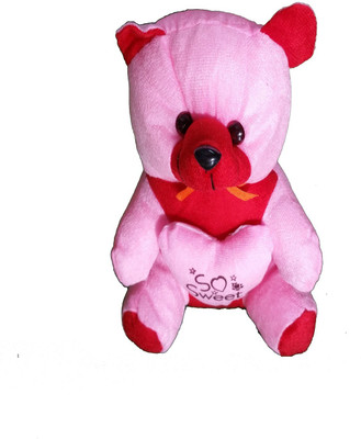 CJ Stuffed Soft Cute Teddy Bear with Ribbon and heart Message Best Festival gift for kids 25 cm - 25 cm(Pink, Red)
CJ Stuffed Soft Cute Teddy Bear with Ribbon and heart Message Best Festival gift for kids 25 cm - 25 cm(Pink, Red)