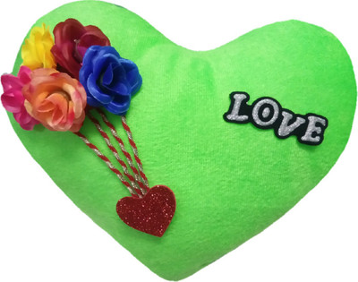 Aparshi (Combo pack of 4) love heart cushion stuffed soft toy D226 - 80 cm(Red)