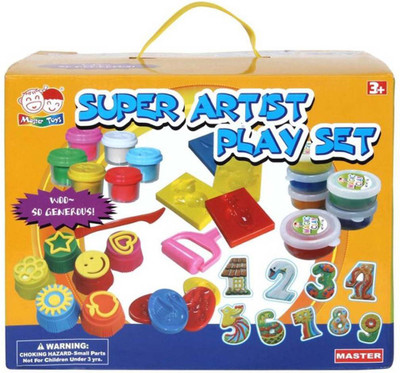 FlySky Super Artist Playset - Paint & Count, Finger Paint, Magic Clay and Funny Dough Set with many numbers
FlySky Super Artist Playset - Paint & Count, Finger Paint, Magic Clay and Funny Dough Set with many numbers