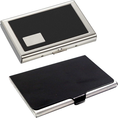 Stealodeal Black Stainless Steel With Metal Debit/Credit 10 Card Holder(Set of 2, Black)
Stealodeal Black Stainless Steel With Metal Debit/Credit 10 Card Holder(Set of 2, Black)