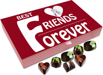 Chocholik Gift Box - We Are Best Friends Forever Chocolate Box - 12pc Truffles(144 g)
Chocholik Gift Box - We Are Best Friends Forever Chocolate Box - 12pc Truffles(144 g)