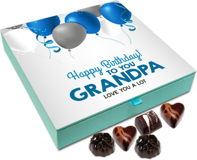 Chocholik Gift Box - Happy Birthday To You Grandpa Chocolate Box - 9pc Truffles(108 g)
Chocholik Gift Box - Happy Birthday To You Grandpa Chocolate Box - 9pc Truffles(108 g)