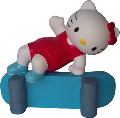 kidoz kingdom HELLO KITTY MONEY SAFE Coin Bank(Multicolor)