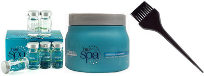 L'Oreal Paris Paris Purifying Concentrate With Vitalizing Hair Spa & Applicator Brush(Set of 3)
L'Oreal Paris Paris Purifying Concentrate With Vitalizing Hair Spa & Applicator Brush(Set of 3)